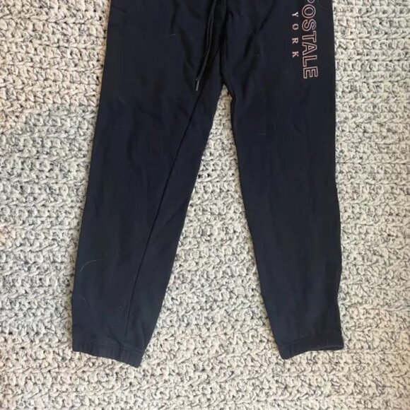 Medium Black Aeropostale Sweatpants - Picture 2 of 4